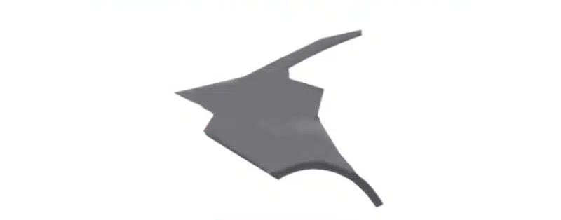 گلگیر عقب راست جک J4
